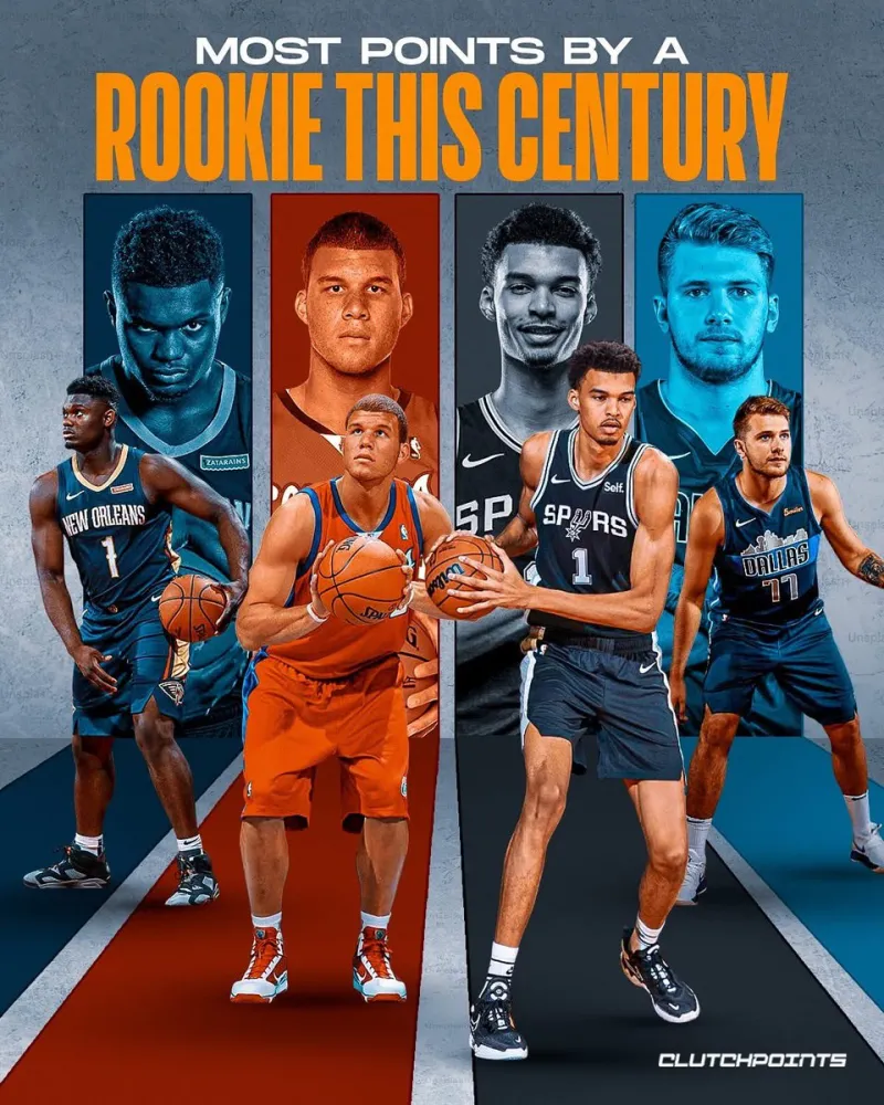 开云官网-CP：本世纪新秀统治力标杆已经确立，现在焦点转向25届新秀